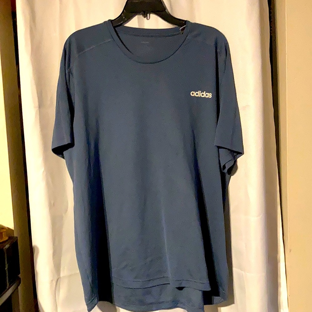 Adidas Climalite blue T-shirt, men’s 2XL